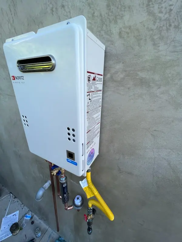 Tankless water heater installation for Power City homes